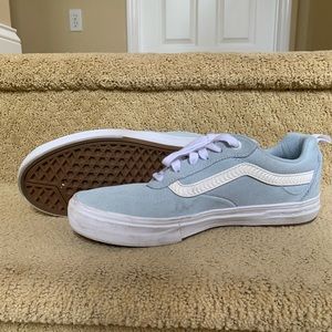 Baby Blue Vans Old Skool Skate Shoes